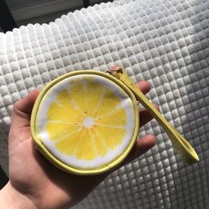 Aeropostale Lemon Change Purse